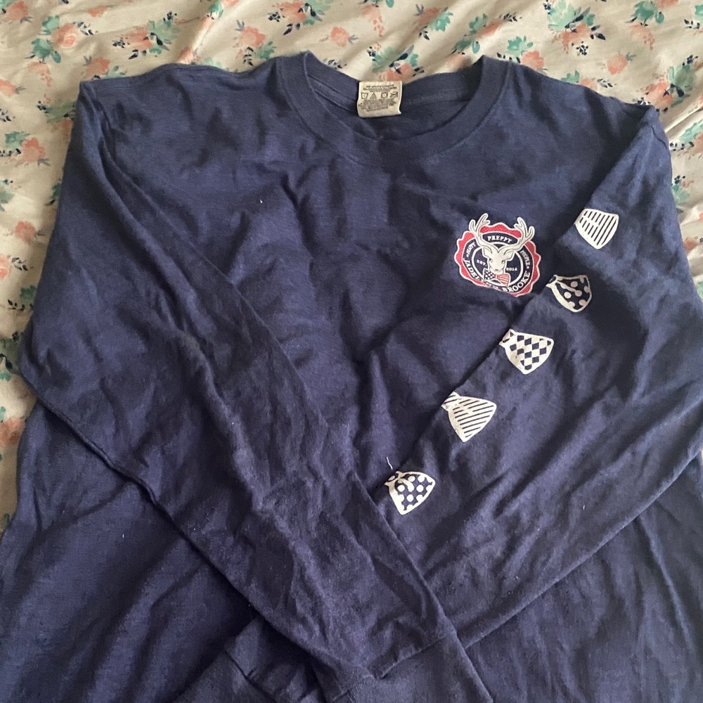 Jadelynn Brooke Navy Graphic Tee